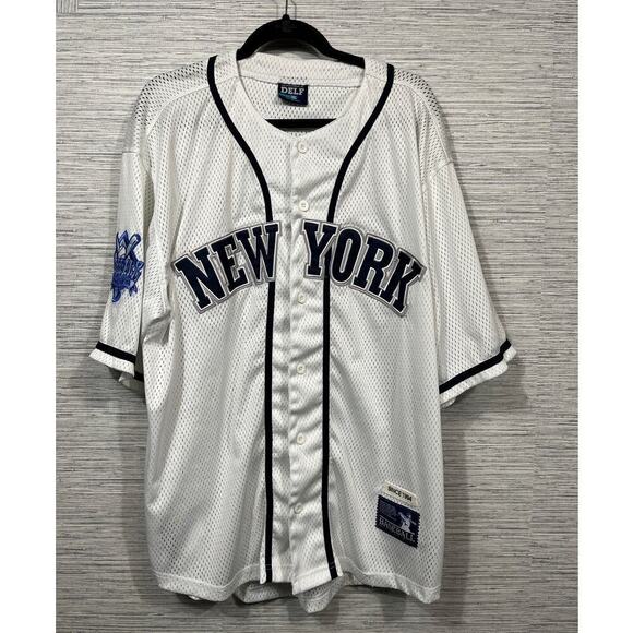 K&S Sports Wear Men New York Baseball jersey / Size-XL - Picture 2 of 7
